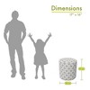 Majestic Home Goods,Pouf Links - 2 of 4