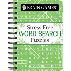 Brain Games - To Go - Stress Free: Word Search Puzzles (Green) - by  Publications International Ltd & Brain Games (Spiral Bound) - 1 of 1