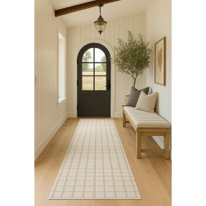 Rug Branch Maise Checkered Modern Indoor Outdoor Area Rug - 1 of 4