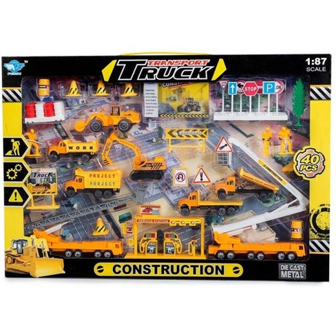 4 Pack Construction Playset