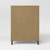 Mixed Material 4 Drawer Dresser Updated Base Natural Wood - Room Essentials™ - 4 of 4