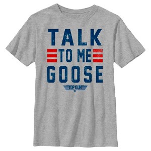 Boy's Top Gun Talk to Me Goose Quote T-Shirt - 1 of 4