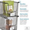 iDesign Classico Storage Basket with Handles for Pantry, Kitchen, Bathroom, Countertop, and Desk Organization, Stackable-Small - 3 of 4