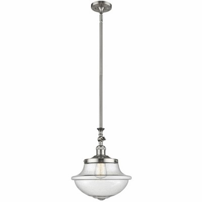 Oxford - 1 Light Mini Pendant In Traditional Style-15 Inches Tall and 11.75 Inches Wide
