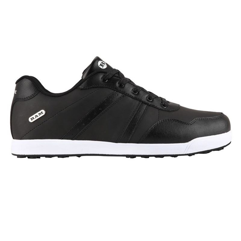 Ram FX Comfort Mens Waterproof Golf Shoes Black, 2 of 5