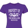 Women's - Star Wars - Property Of Rebellion Fitted Graphic T-Shirt - 2 of 2