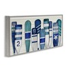Stupell Industries Port Oars Nautical Blue Patterns Framed Giclee Art - 2 of 4