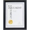 Kiera Grace Set of 24 Black Document Picture Frames Black : Embassy Style, 8.5"x11", Wall Mount - 2 of 4