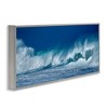 Stupell Industries Panoramic Tsunami Wave Splashing, 30" x 13" - 3 of 4