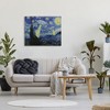 Stupell Industries Starry Night Classic Alien UFOs Canvas Wall Art - 2 of 4