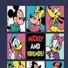 Women's - Disney - Mickey and Friends Grid Short Sleeve Graphic T-Shirt - 2 of 4