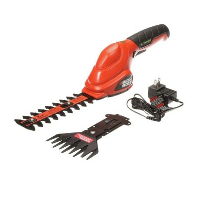 Black and Decker GSL35 2 in 1 Lithium Ion Garden Shears Used And Tested  885911188814