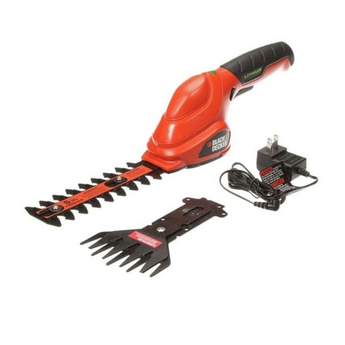 BLACK+DECKER 3.6-volt 6-in Battery Hedge Trimmer (Battery and Charger  Included) in the Hedge Trimmers department at