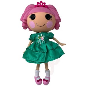 Doll Clothes Superstore Green Wrap Dress Fits Lalaloopsy And Similar Size Little Dolls - 1 of 4