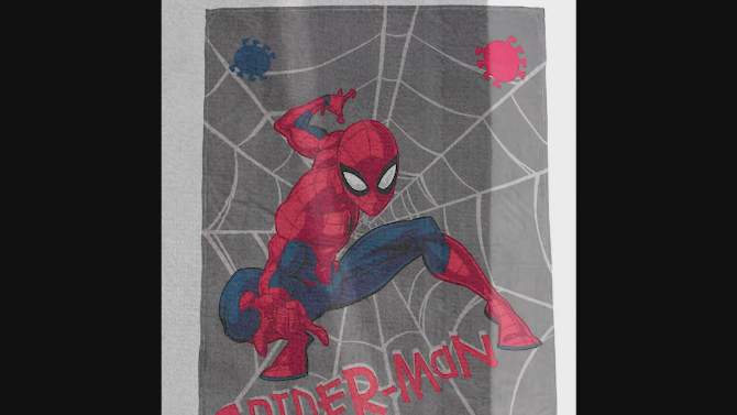 Marvel Spider-Man Kids&#39; Blanket, 2 of 7, play video
