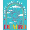Girl's Dumbo Soaring Sunset Arch T-Shirt - 2 of 4
