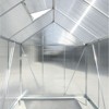 NicBex 6.3'*6.2'*7' Durable Polycarbonate Greenhouse Walk-in Greenhouse Kit with Rain Gutter, Ventilation for Backyard, Lawn, Silver - 4 of 4