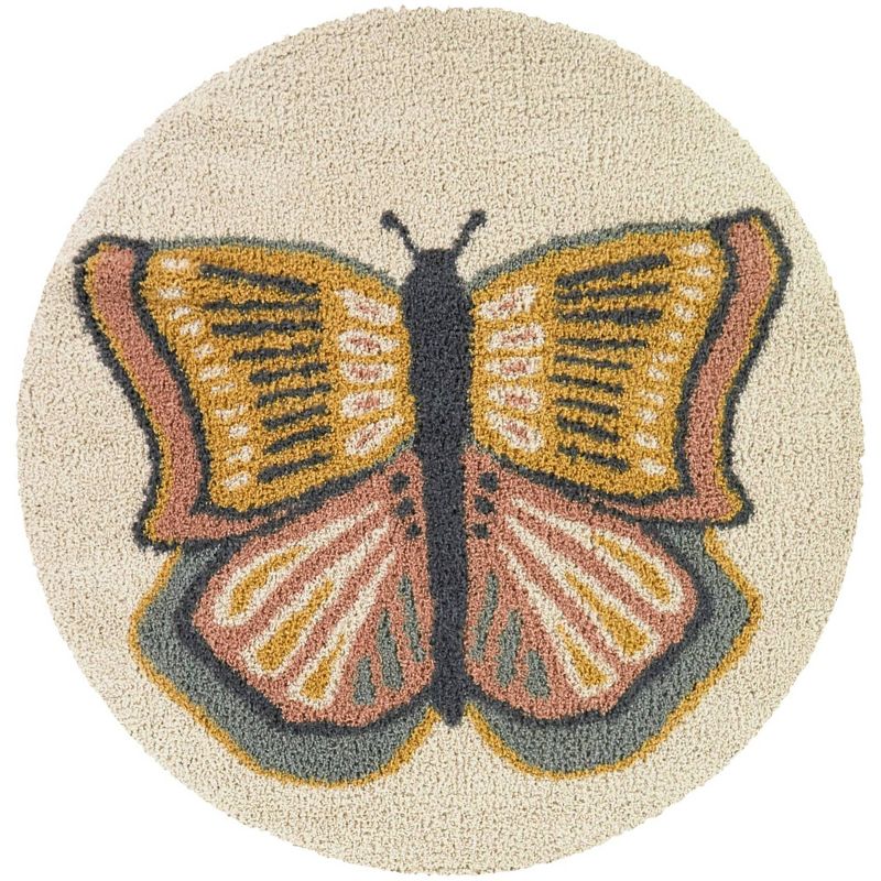 5'3"x7' Sofia Butterfly Kids' Rug - Balta Rugs, 1 of 6