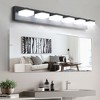 DAKAFUL LED Bathroom Vanity Light with Stepless Dimming, Acrylic Design Fixture Over Mirror, Wall Light for Bathroom/Mirror Area/Bedroom - 3 of 4
