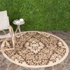 Courtyard CY2714 UV & Stain Resistant Non-Shedding Power Loomed Indoor/Outdoor Rugs - Safavieh - 2 of 4