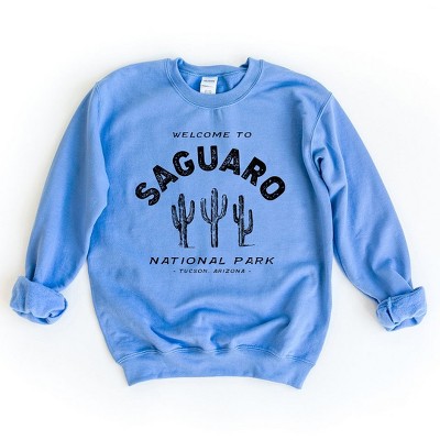 Simply Sage Market Women's Graphic Sweatshirt Vintage Saguaro National Park