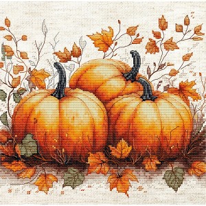 Luca-S Autumn Pumpkin B1434L Counted Cross-Stitch Kit : Target