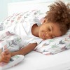 Sweet Jojo Designs Full/Queen Comforter Bedding Set Mod Arrow Pink Green and Grey 3pc - 4 of 4