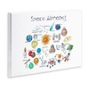 Stupell Industries Outer Space Educational Alphabet Kids Learning Chart Wall Plaque Art, 19" x 13" - 2 of 4