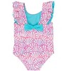 RuffleButts Girls UPF50+ Waterfall One Piece - 2 of 4