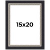 PosterPalooza | Embellished Black Picture Frame - UV Acrylic, Foam Board Backing, Hanging Hardware - 2 of 4