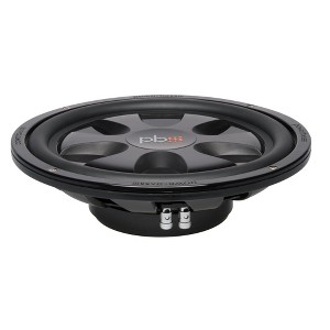 PowerBass S-12T - 12" Single 4-Ohm Shallow Mount Subwoofer - 1 of 2