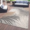 World Rug Gallery Tropical Floral Indoor/Outdoor Area Rug - 2 of 4