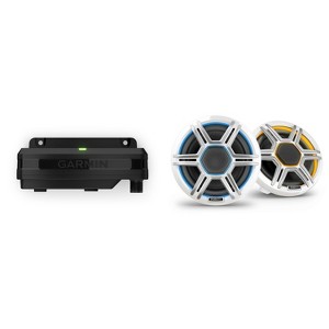 Garmin Fusion Apollo AP-FL65SPW 6.5" LED Marine Speakers Sport Grills, White, Pair with Garmin Spectra LC102 1-Zone LED lighting Controller, Compat... - 1 of 4