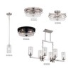 Vaxcel Addison 2 - Light Flush Mount in  Satin Nickel - 3 of 4
