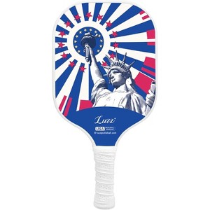 Luzz Pickleball Paddles T700 Carbon Fiber Pickleball Paddle Sandblasted Surface with Honeycomb Core Pickle Ball Rackets for Ultimate Spin & Control - 1 of 4