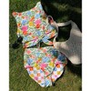 Breezy Floral Knotted Crop Top - 3 of 4