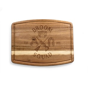 Toscana Disney Hocus Pocus Sanderson Sisters Ovale Acacia Cutting Charcuterie Board - 1 of 4