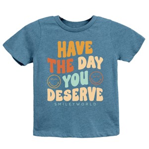 The Juniper Shop SmileyWorld Have The Day You Deserve Groovy Youth Short Sleeve Tee - 1 of 4