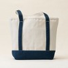 Lands' End Open Top Canvas Tote Bag - 3 of 4