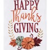 C&F Home "Happy Thanksgiving" Pumpkin Harvest Thanksgiving Machine Washable Cotton Flour Sack Dishtowel - 4 of 4