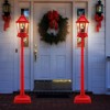 Costway 5.3 Ft Musical Christmas Street Lamp with 8 Tunes, 60 LED Lights, Mute Mode - 4 of 4