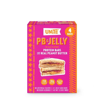 Unite PB & Jelly Protein Bar - 6.36oz/4ct