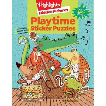 Highlights Sticker Hidden Pictures Playt - by Highlights for Children, Inc. (Paperback)