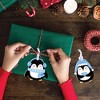 Big Dot of Happiness Winter Penguins - Holiday and Christmas Decorations - Christmas Tree Ornaments - Set of 12 - 3 of 4