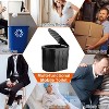 LunaLulinlk Collapsible Emergency Toilet with Lid 1 Roll Garbage Bag - 3 of 4