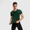 Anna-Kaci Active Men's Short Sleeve Compression Top with Moisture-Wicking Stretch Fabric for Performance and Training - 3 of 4