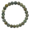 Chisel 8mm African Pine Agate Beaded Stretch Bracelet - 2 of 4