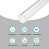 Unique Bargains Lamp and Lantern Water Cooling System Acrylic Rigid Round Pipe Clear 10" - 3 of 4