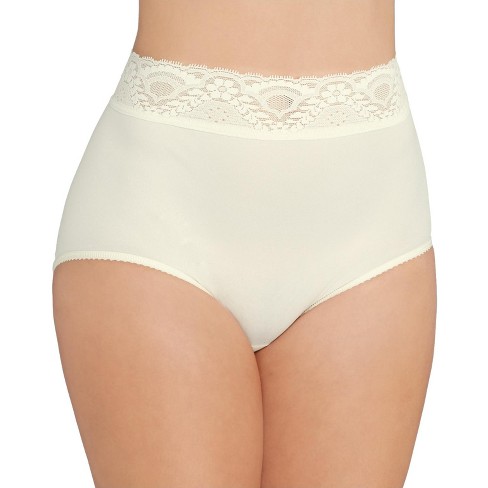 Bali Full-Cut-Fit Women`s Stretch Cotton Brief -, 7, Moonlight at