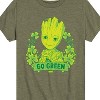 Boys' - Marvel - Groot Go Green St. Patricks Day Short Sleeve Graphic T-Shirt - 2 of 4